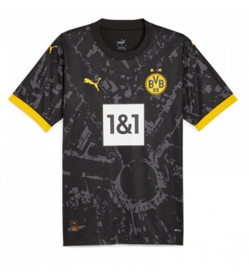 Borussia Dortmund Koszulka Wyjazdowych 2023-24 Krótki Rękaw